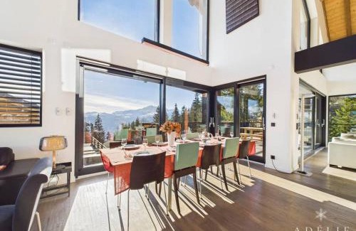 La Rosiere Chalet De Esquí | Luxueux chalet avec piscine, sauna et parking à La Rosière pour 10 personnes - FR-1-398-633