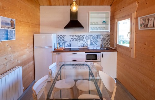 Aldeadavila de la Ribera Cabina | Cabañas de Madera de Lujo - Vista al Campo