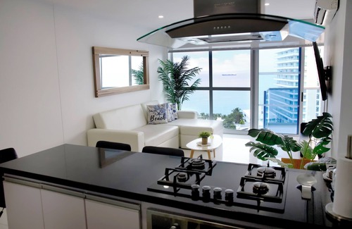 Papare Apartamento | Luxurious 2/2 Apartment Retreat with Stunning Sea Views in Santa Marta, Colombia