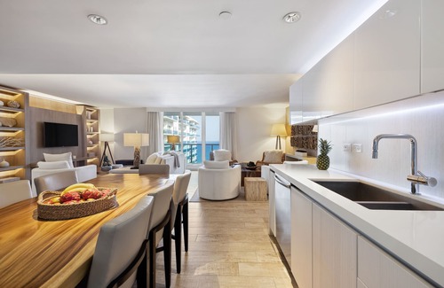 South Beach Condominio | **¡Lujoso! 5 * 3/3 + Den + Queen Sofá cama - Frente a la playa Unidad Condo-Hotel 1140
