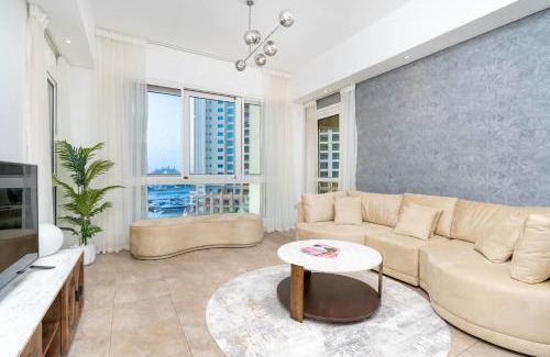 Palm Jumeirah Apartamento | Luxurious 3BR Apartment with Sea & Atlantis Views, Palm Jumeirah - Ahlan HH
