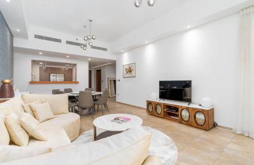 Palm Jumeirah Apartamento | Luxurious 3BR Apartment with Sea & Atlantis Views, Palm Jumeirah - Ahlan HH