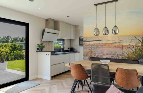 Sint Kruis Chalet De Esquí | Luxurious 5-person chalet in Zeeuws-Vlaanderen - Large garden - Air conditioning
