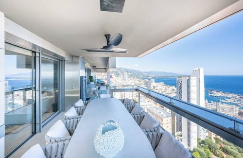 Les Revoires Apartamento | Lujoso apartamento de 5 habitaciones y 10 peniques con terraza en Mónaco
