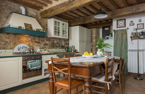 Castiglione d'Orcia Casa | Casale Sopra Los baños de Bagni San Filippo