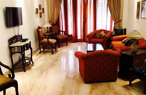 Greater Kailash Enclave I Casa | Lugar lujoso y acogedor