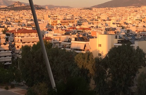 Moschato-Tavros Apartamento | Lujoso apartamento con luz única y vista panorámica al mar - Akropolis