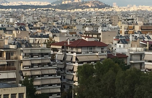 Moschato-Tavros Apartamento | Lujoso apartamento con luz única y vista panorámica al mar - Akropolis