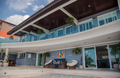 Jardim Praiano Casa | Lujosa casa de playa con vista al mar, comunidad cerrada seguridad 24h