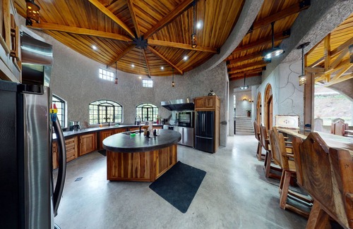Jacó Villa | Luxurious Castle; Ocean Views & Waterfalls! Complimentary Onsite Driver and Chef