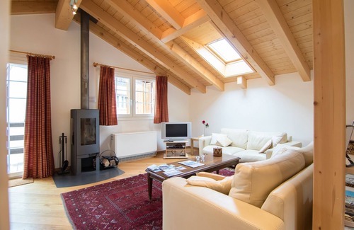 Saas-Fee Chalet De Esquí | chalet de lujo en el centro de Saas-Fee