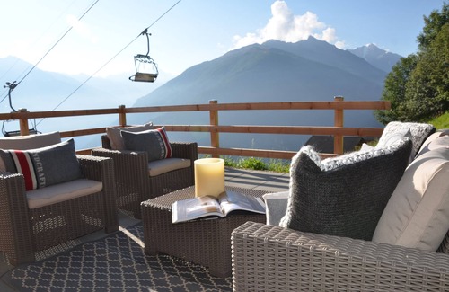 Heremence Chalet De Esquí | Esquí de lujo contemporáneo en Ski Out, Chalet de 4 Valles con vistas impresionantes