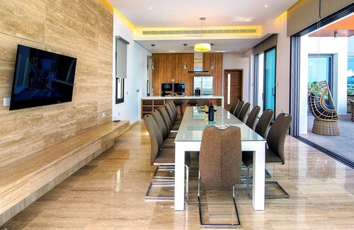 Pegeia Villa | Luxurious Coral Bay Villa | SeaViews | Villa Coral Bay Ayvana | 5 Bedrooms | Sauna & Private Cinema
