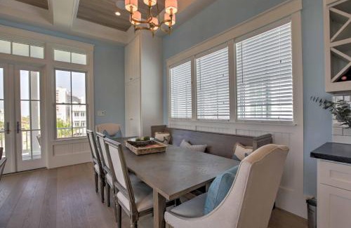 Beachtown Casa | Luxurious Galveston Home with Balconies and Beach View