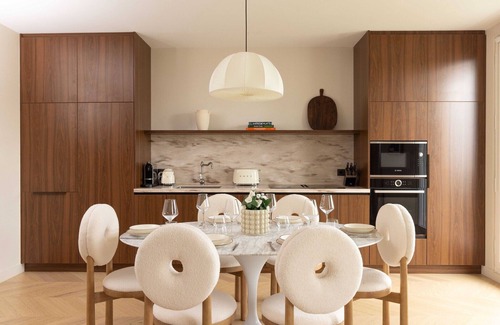 Chaillot Apartamento | Lujosa casa en Triangle d'Or con vistas a la Torre Eiffel