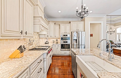 Sharps Chapel Casa | Luxurious lakefront home w/dock, internet, fire pit and amazing views