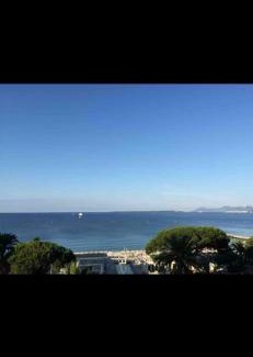 Juan-les-Pins Apartamento | Luxurious large 2 rooms with panoramic sea view, AC