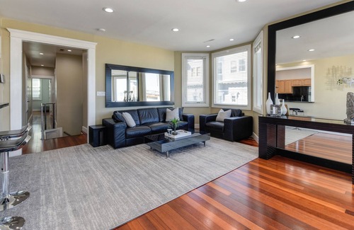 Nob Hill Casa | Luxurious & Modern Nob Hill Flat, Amazing Bay Views