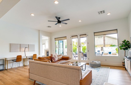 Seville Casa | Luxurious Palms Gilbert! Heated Pool/Spa! Sleeps 9! Dog Friendly.