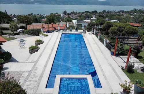 San Juan Cosala Villa | Lujosa propiedad, espectacular vista al Lago de Chapala y la montaña, Privacidad