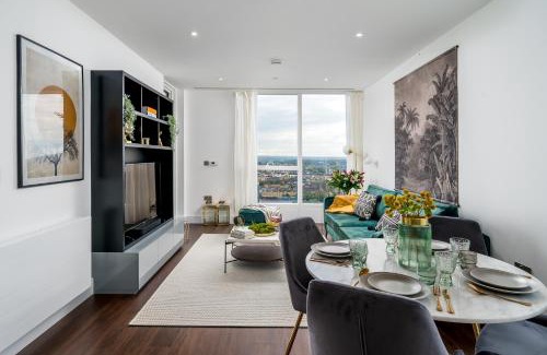 Canary Wharf Apartamento | Luxurious Spacious 2Bed Suites Skyline River Views by Canary Wharf