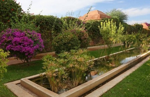 El Aggada Villa | Lujosa villa exclusiva en Marrakech con piscina tranquila sin vecinos
