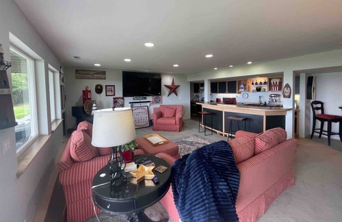 Hansville Casa | Luxurious water view home with private hot tub surrounded by wildlife