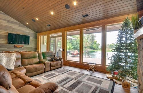 Ridgefield Casa | Luxurious Waterfront Retreat with Private Pond!