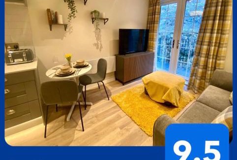Stoney Middleton Apartamento | Luxury 1 Bedroom Apartment - Rock Mill 14