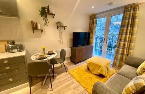 Stoney Middleton Apartamento | Luxury 1 Bedroom Apartment - Rock Mill 14