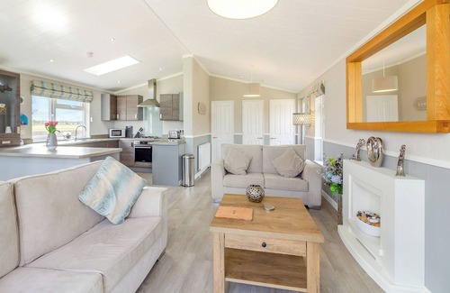 Aubourn Chalet De Esquí | Alojamiento de 1 habitaciones en Swinethorpe, Nr Lincoln