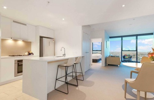 Kangaroo Point Apartamento | Luxury 1 Bedroom Retreat in Brisbane City With Pool and gym