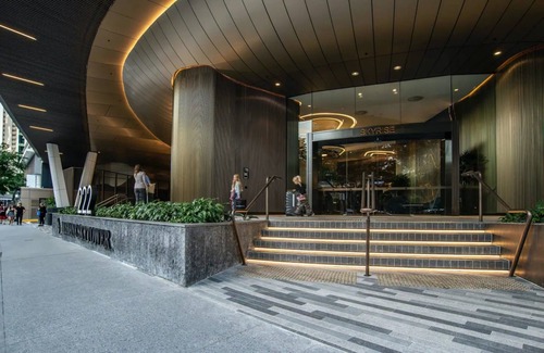 Kangaroo Point Apartamento | Luxury 1 Bedroom Retreat in Brisbane City With Pool and gym