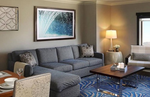 Las Vegas Apartamento | Luxury 1 bedroom suite on the Strip for 4 people during the SUPERBOWL Las Vegas