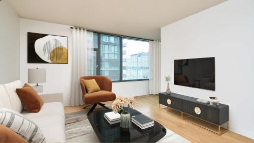 Downtown Seattle Apartamento | Luxury 1Bedroom 1bath Ferris wheel Water Views
