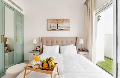 Al Barsha Apartamento | Luxury 1BR Lagoon View Arjan near Miracle Garden Vincitore Benessere by Green Sky Holiday Homes