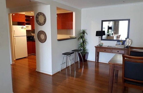 Darling Harbour Apartamento | Lujoso apartamento de 2 dormitorios en Sydney, Darling Harbour, ICC y estacionamiento seguro gratuito