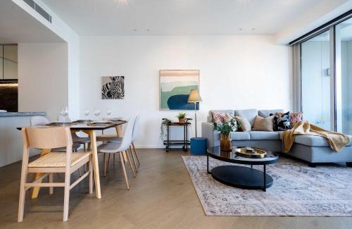 Melbourne Apartamento | Luxury 2BR APT - Stunning Bay View CBD View LV16
