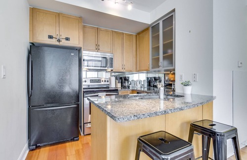 Yorkville Condominio | Condominio de lujo 2BR en Yorkville con estacionamiento!