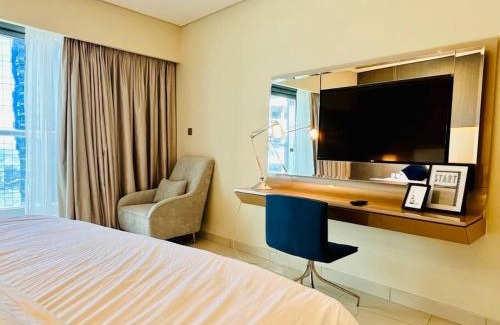 Business Bay Apartamento | Luxury 2BR Suite in Paramount Hotel and Residences