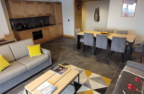 Plagne Centre Apartamento | Apartamento de Lujo 3 Dormitorios · Wifi · A Pie de Pistas · Parking · Nuevo