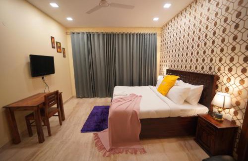 DLF Phase 5 Apartamento | Luxury 3BHK Service Apartment -Golf Course Road, Gurgaon