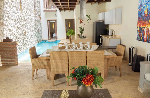 Cartagena Villa | Casa de la Muralla - Casa colonial de lujo 4BR en Getsemani
