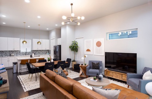 Astrodome Casa | Luxury 4-Story Scandinavian Townhouse with Rooftop