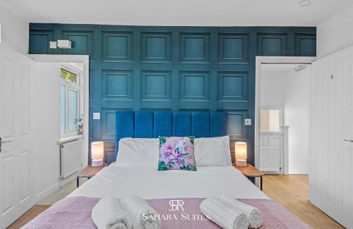 Reading Apartamento | Luxury 6-Bed Ensuite - Sleeps 12 - Reading Centre - Monthly Stays - Driveway Parking