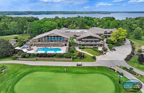 Fontana Casa | Luxury Abbey Springs Lake House |Extraordinary 3 Level Home |Golf Cart |Wraparound Deck |Pools |Golf