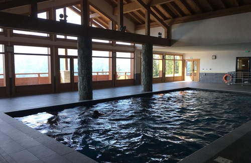 Bisanne 1500 Apartamento | Apartamento de lujo al pie de las pistas-piscina-garaje