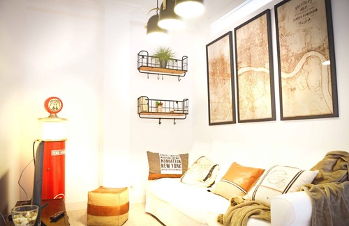 Deustuko San Pedro-Erribera Apartamento | Apartamento de lujo. Centro de Bilbao. Garaje