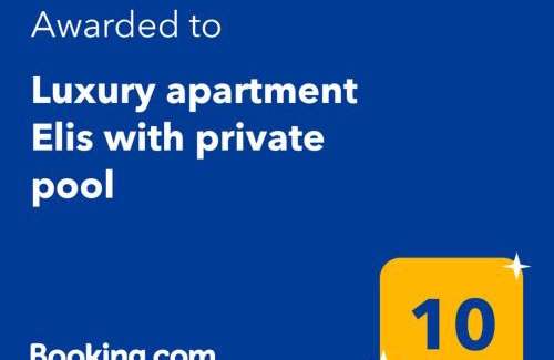 Pula Apartamento | Luxury apartment Elis with private pool