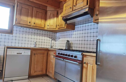 Les Prodains Apartamento | Apartamento amplio para 15 personas cerca de Morzine con sauna, spa y zona deportiva